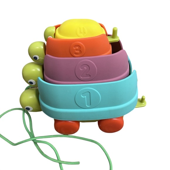 Gigglescape Other - Gigglescape Turtle Pull-Along Toy – Classic Toddler Learning Toy New W/O Box